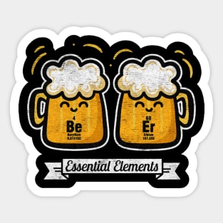 Beer Elements Sticker